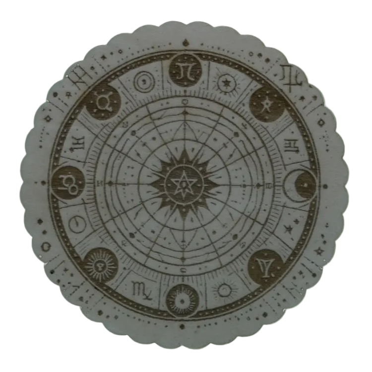 Celestial Chart Coasters