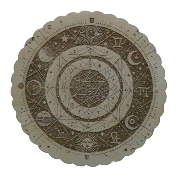 Celestial Chart Coasters