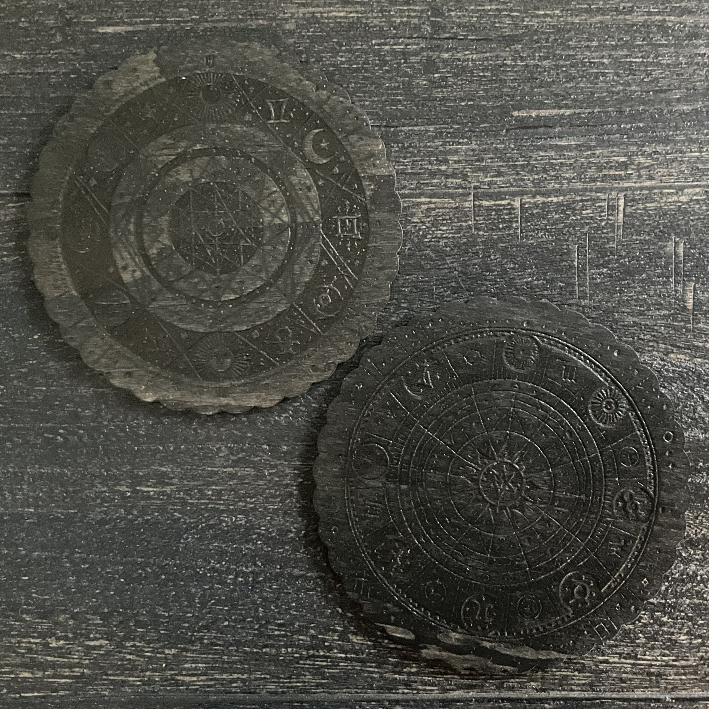 Celestial Chart Coasters